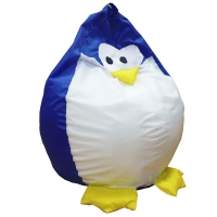 Кресло-мешок Пингвин синий