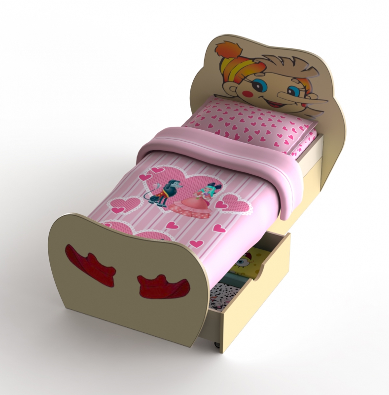 Детская кровать Буратино